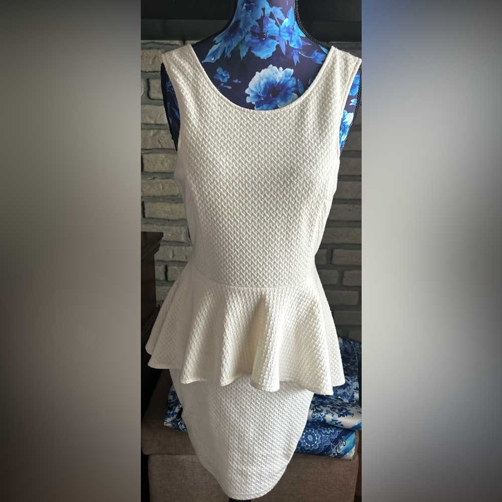 Cream colored dress